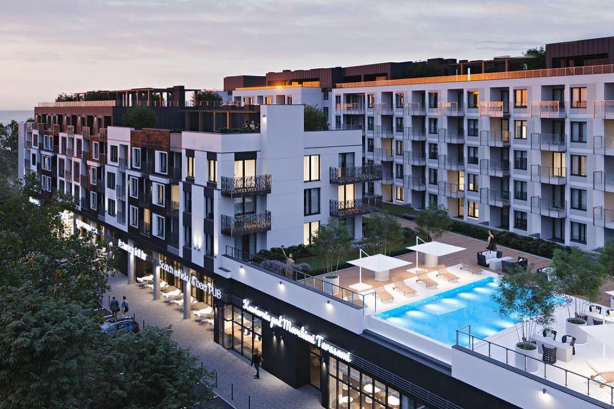 Apartament Z Wellness Nadmorskie Tarasy Kolobrzeg Ngoại thất bức ảnh